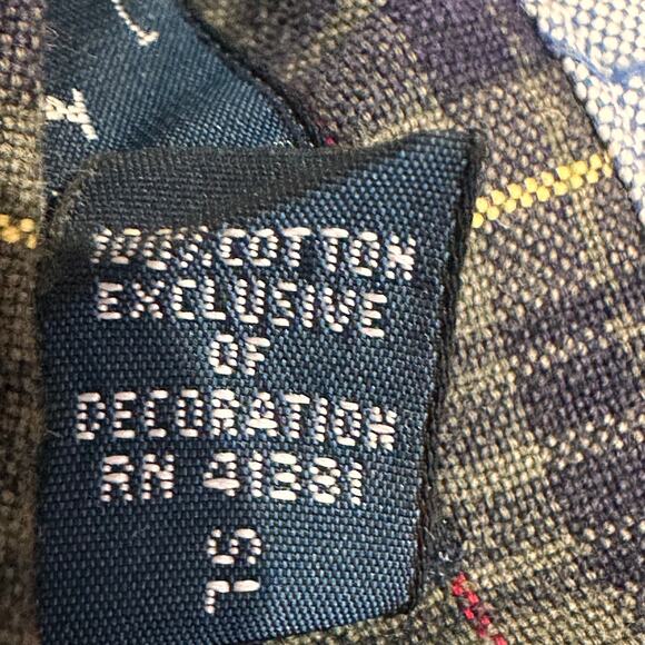 Ralph Lauren Classic Fit Shirt Mens L Green Plaid Button Down Long Sleeve Preppy - Picture 7 of 8